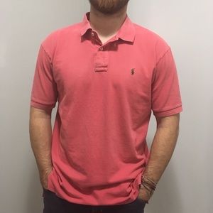 Salmon Polo by Ralph Lauren